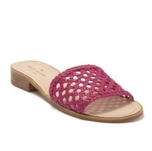 kate spade new yorkberlin woven leather sandal